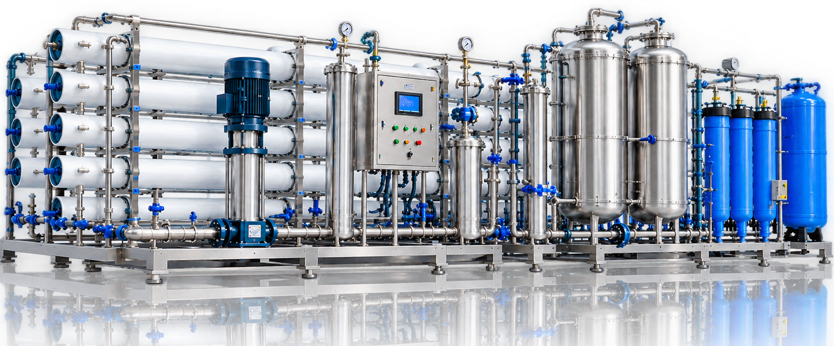 Industrial water treatment system